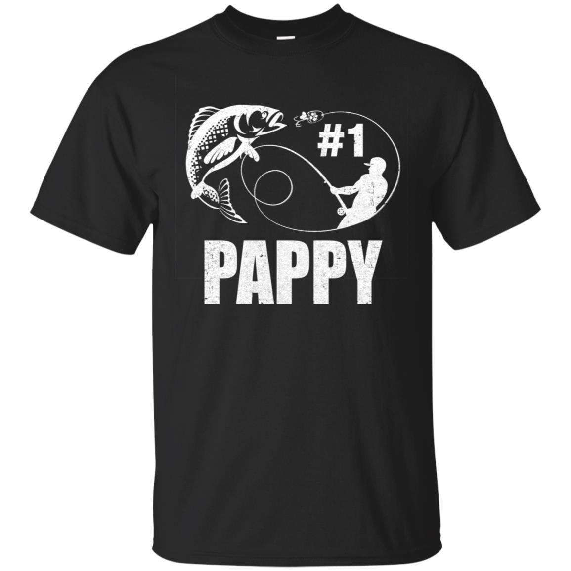 #1 Pappy Fishing Fisherman Best Fathers Day Gift