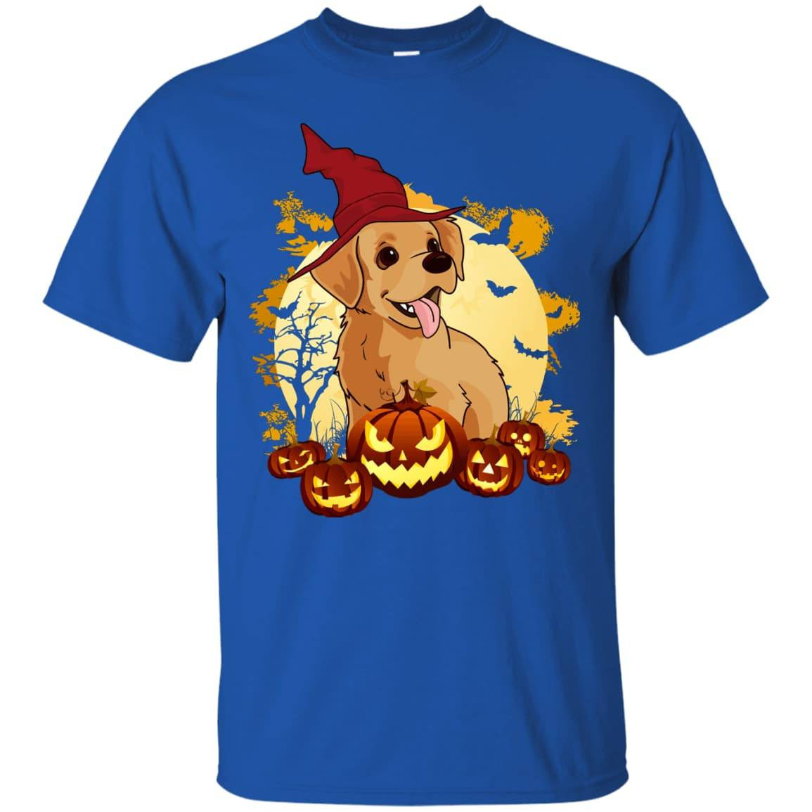 Happy Halloween Labrador Lover-T-Shirt & Hoodie-Classic T-Shirt-Royal