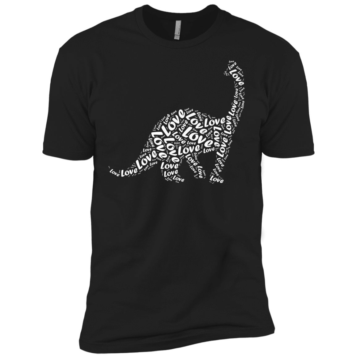 I Love Dinosaur-T-Shirt & Hoodie-Premium T-Shirt-Black