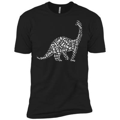 I Love Dinosaur-T-Shirt & Hoodie-Premium T-Shirt-Black