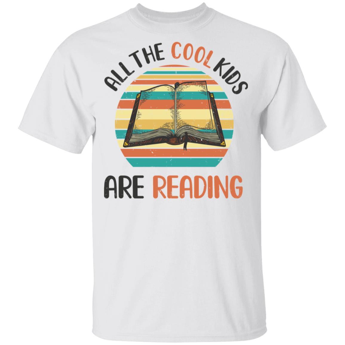 Retro Vintage Sunset All The Cool Kids Are Reading Youth
