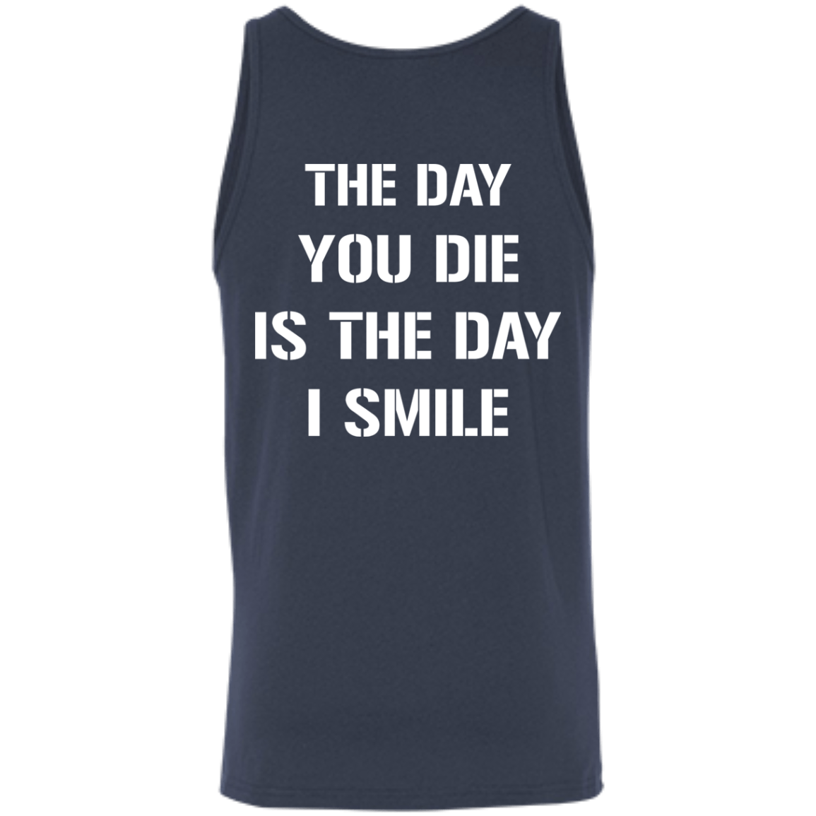 The Day You Die-T-Shirt & Hoodie-Unisex Tank-Navy