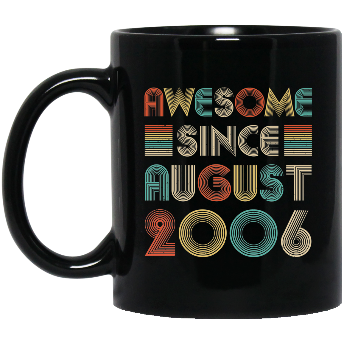 Awesome Since August 2006 Vintage 16th Birthday Gifts Mug