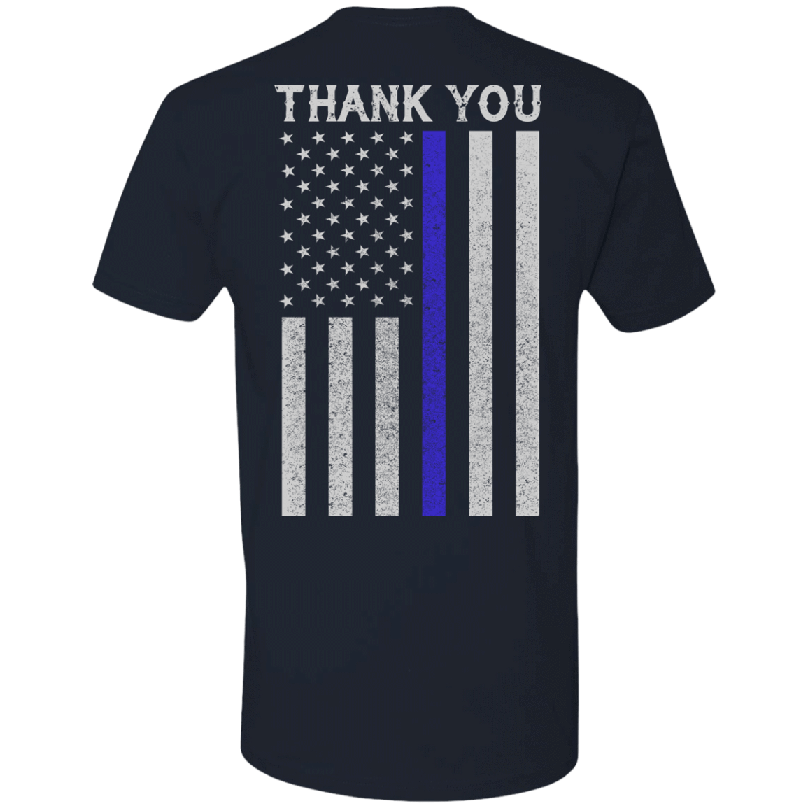 Police Thin Blue Line-T-Shirt & Hoodie-Premium T-Shirt-Midnight Navy