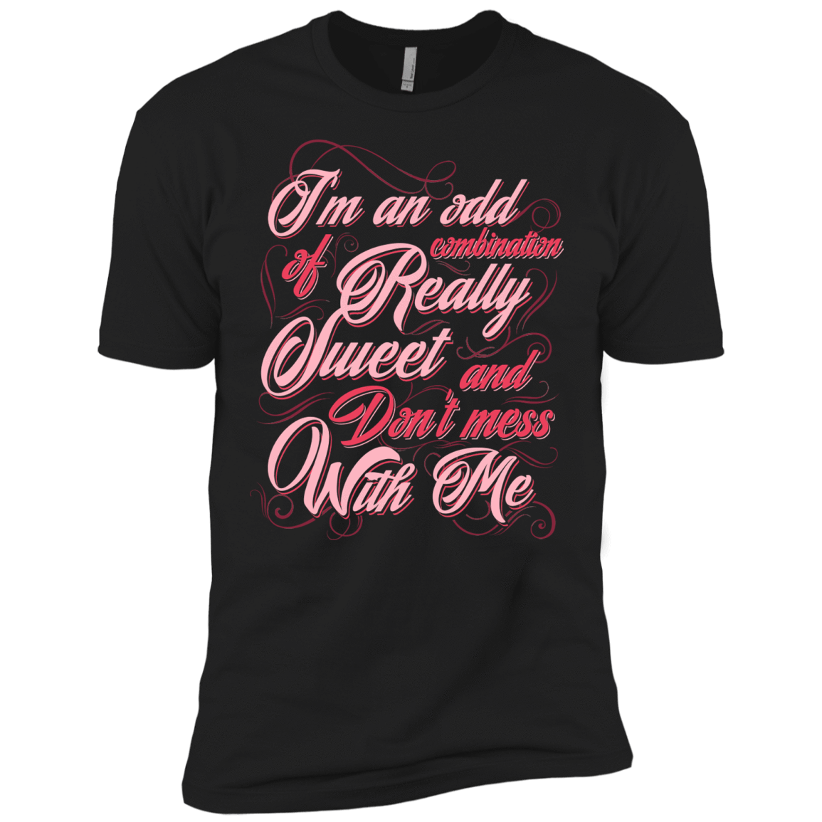 I'm An Odd Combination Really Sweet-T-Shirt & Hoodie-Premium T-Shirt-Black