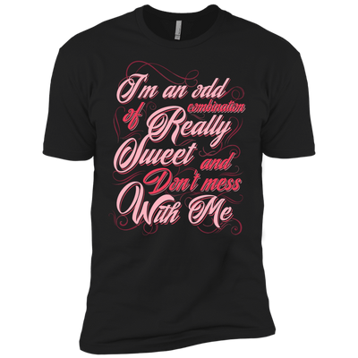 I'm An Odd Combination Really Sweet-T-Shirt & Hoodie-Premium T-Shirt-Black