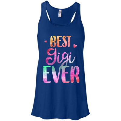 Best Gigi Ever Cute Funny Mothers Day Gift-T-Shirt & Tank Top-Women's Flowy Racerback Tank-True Royal