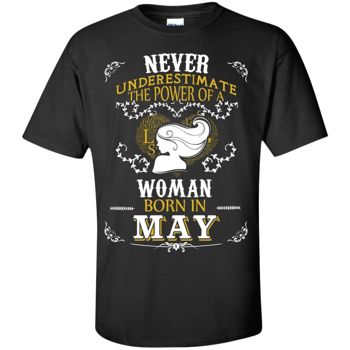 A Woman Born In MAY-T-Shirt & Hoodie-Classic T-Shirt-Black