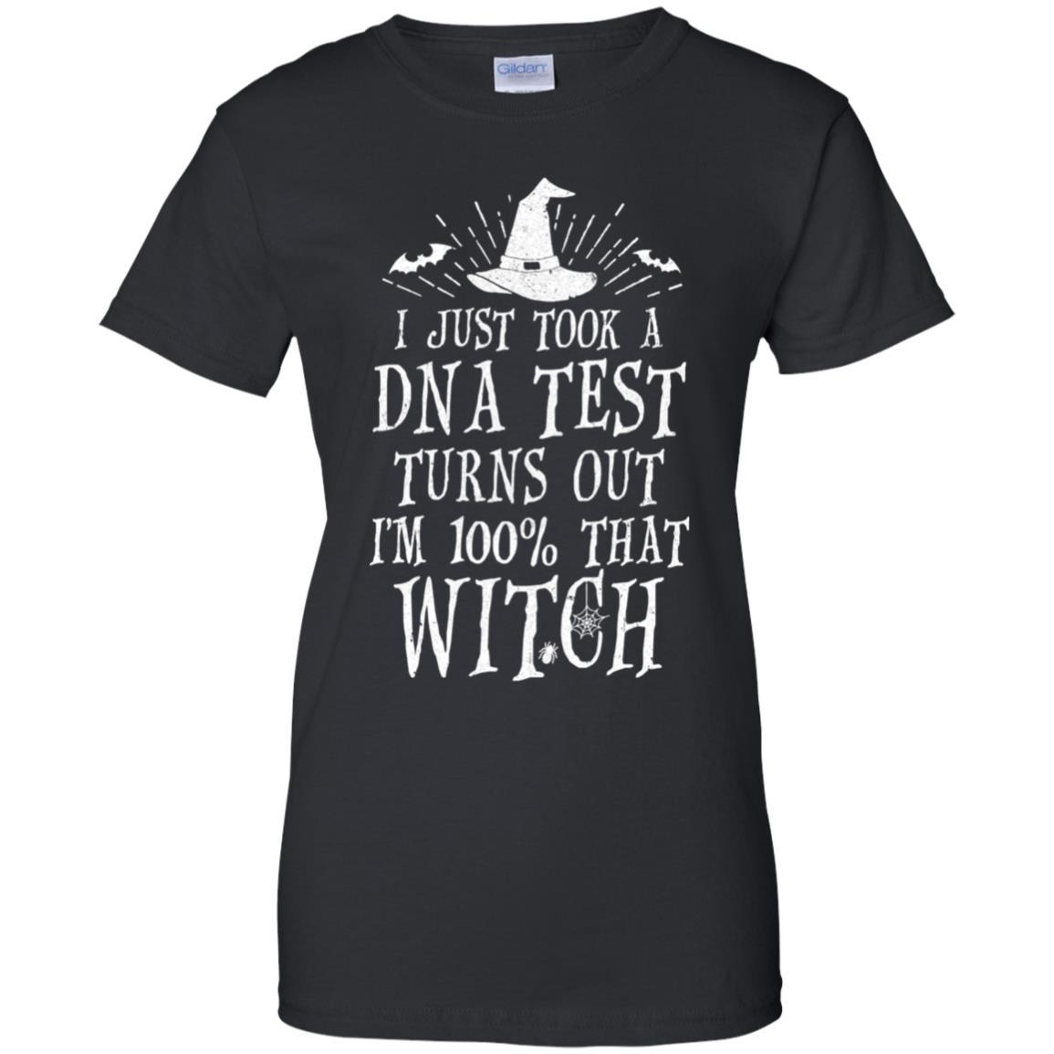 Im 100 Percent With That Witch Halloween Funny Costume-T-Shirt & Tank Top-Women's T-Shirt-Black