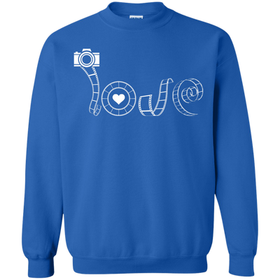 Love Photography-T-Shirt & Hoodie-Crewneck Sweatshirt-Royal