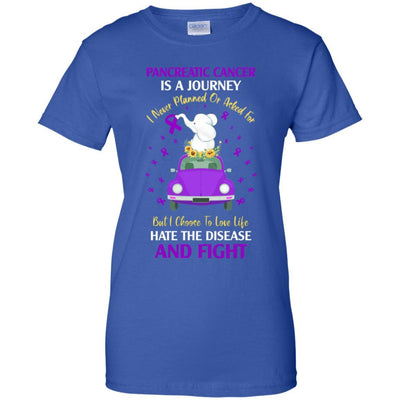 Pancreatic Awareness Is A Journey-T-Shirt & Hoodie-Women's T-Shirt-Royal