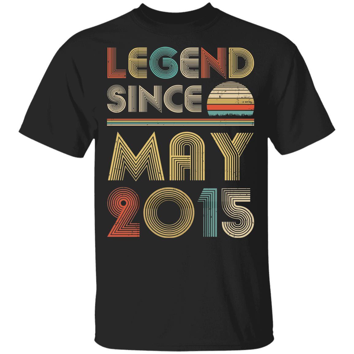 Legend Since May 2015 Vintage 7th Birthday Gifts Youth