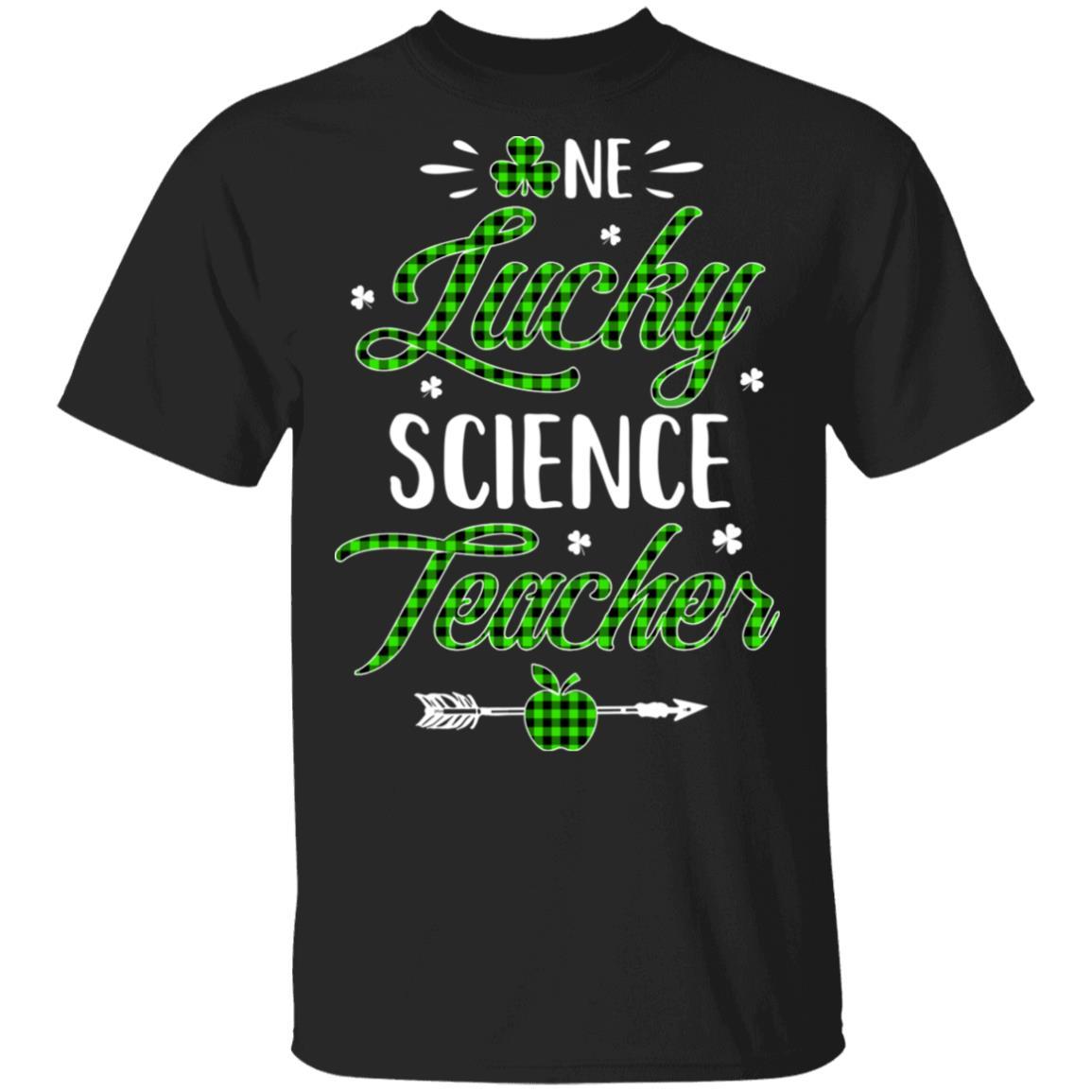 One Lucky Science Teacher St Patricks Day Irish Gift