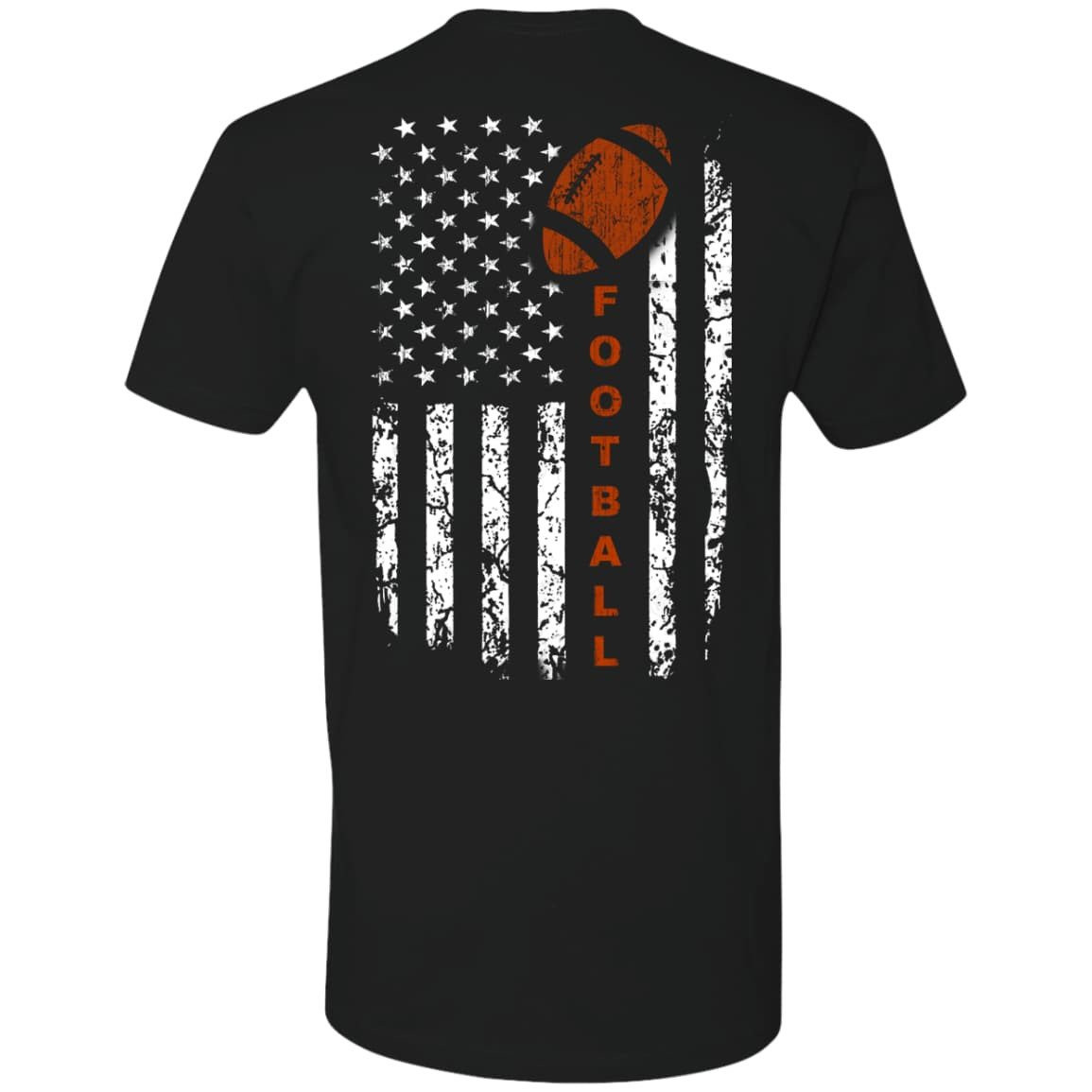 American Football Flag-T-Shirt & Hoodie-Premium T-Shirt-Black