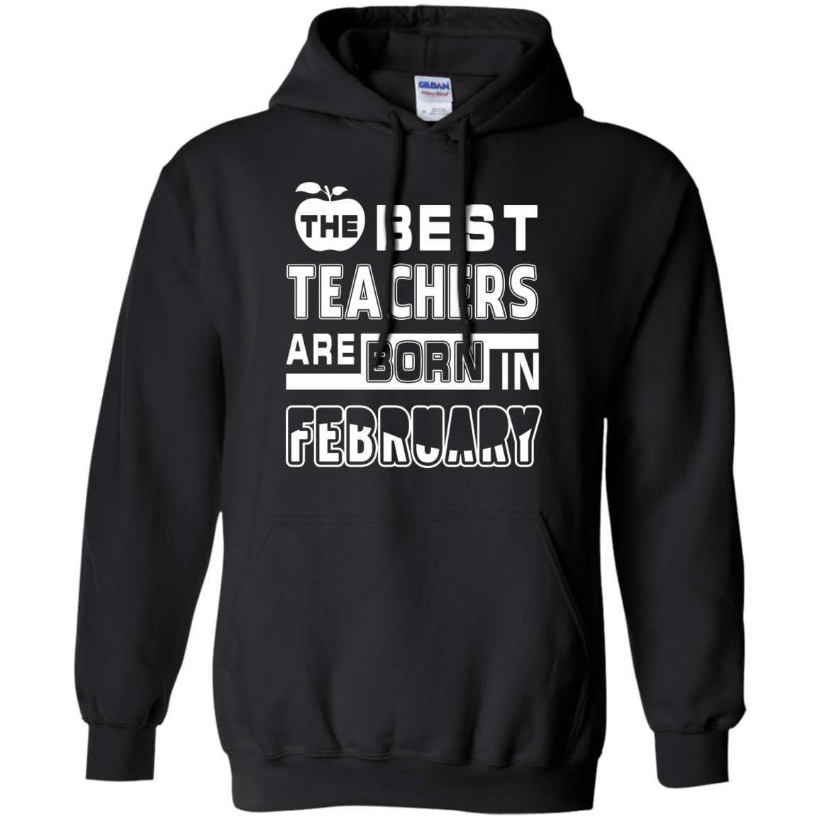 The Best Teachers Are Born In January-T-Shirt & Hoodie-Pullover Hoodie-Black
