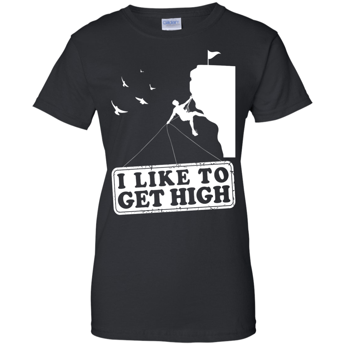 I Like To Get High-T-Shirt & Hoodie-Women's T-Shirt-Black
