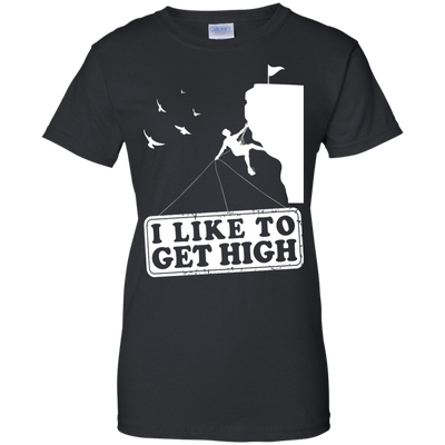 I Like To Get High-T-Shirt & Hoodie-Women's T-Shirt-Black