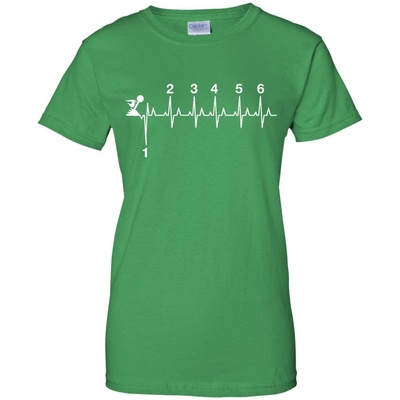 Heartbeat Gear Shifting-T-Shirt & Hoodie-Women's T-Shirt-Irish Green
