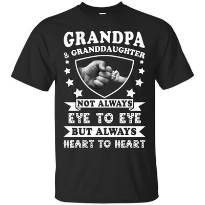 Grandpa And Granddaughter Not Always Eye To Eye-T-Shirt & Hoodie-Classic T-Shirt-Black