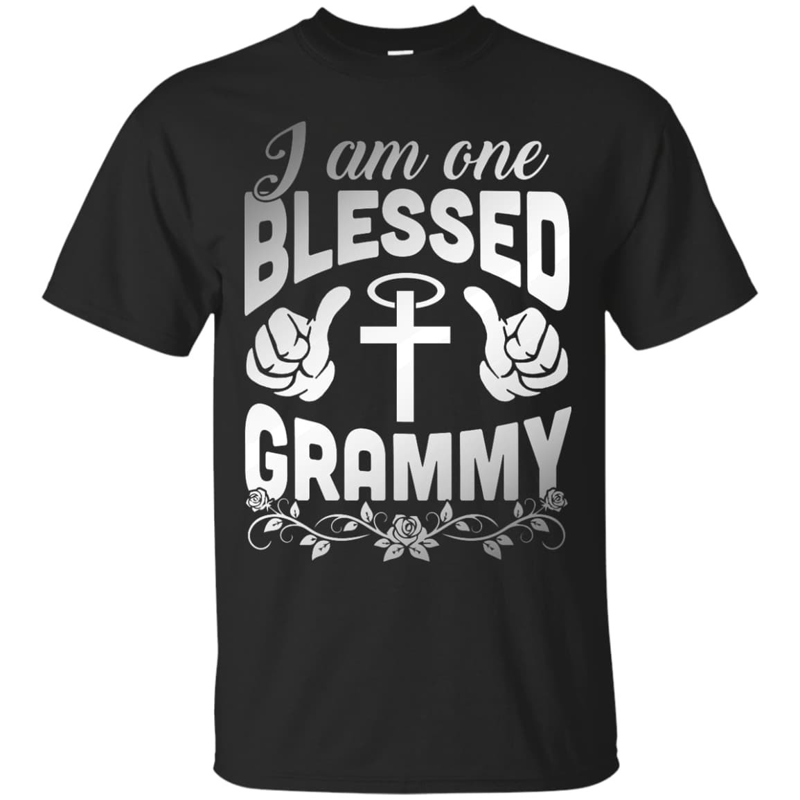 I Am One Blessed Grammy-T-Shirt & Hoodie-Classic T-Shirt-Black