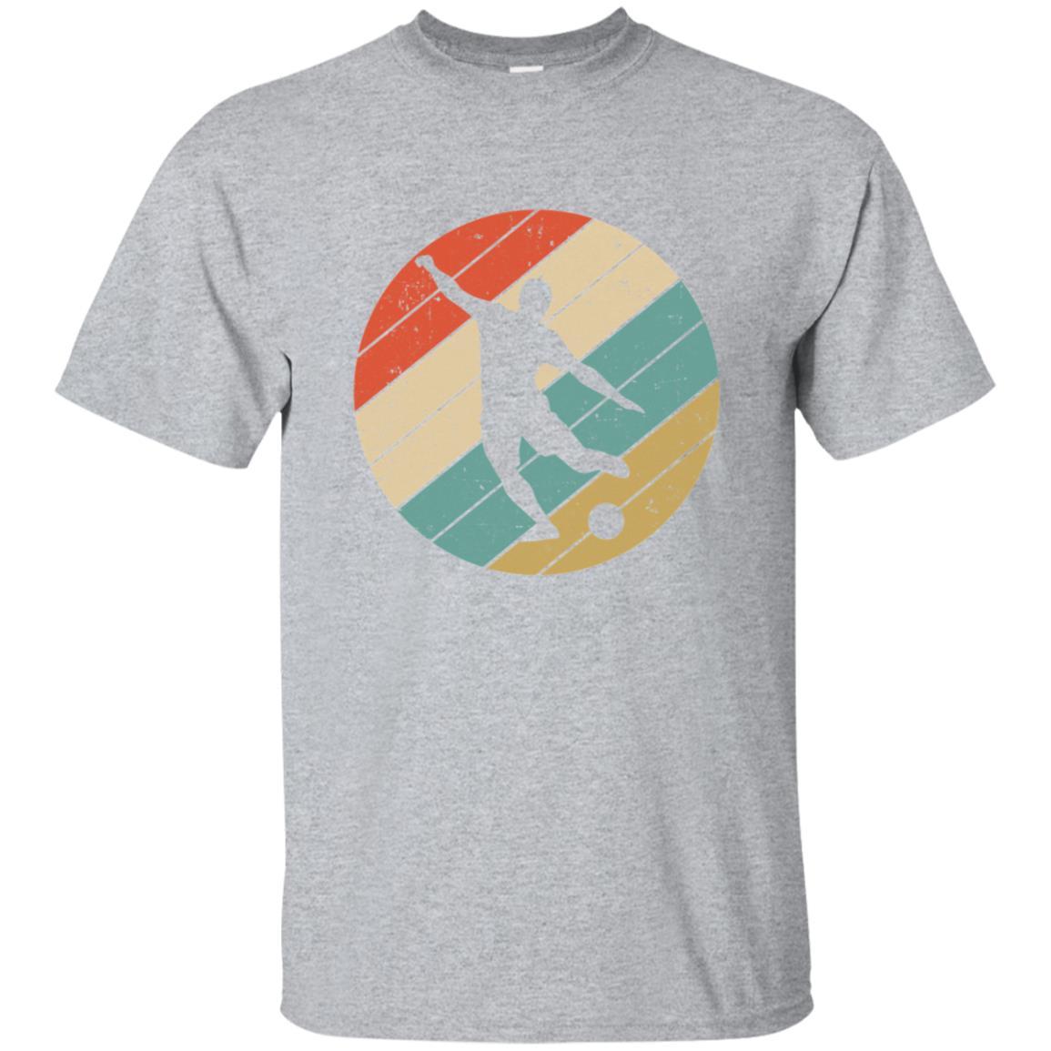 Retro Vintage Soccer Gifts-T-Shirt & Tank Top-Classic T-Shirt-Sport Grey
