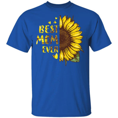 Best Mom Ever Sunflower For Mother's Day Gifts Women-T-Shirt & Tank Top-Classic T-Shirt-Royal
