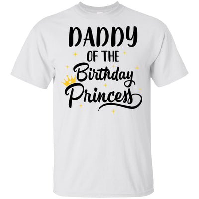 Daddy Of The Birthday Princess Matching Family Party-T-Shirt & Hoodie-Classic T-Shirt-White