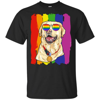 Funny Labrador LGBT LGBT Pride Gifts-T-Shirt & Hoodie-Classic T-Shirt-Black