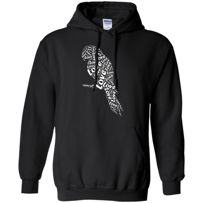 I Love Parrots-T-Shirt & Hoodie-Pullover Hoodie-Black