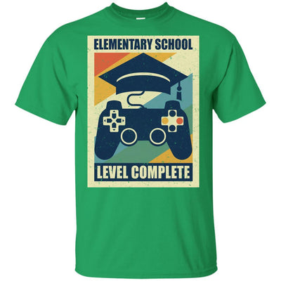 Elementary School Graduation Video Game Gamer Gifts Youth-Youth Shirt-Youth T-Shirt-Irish Green