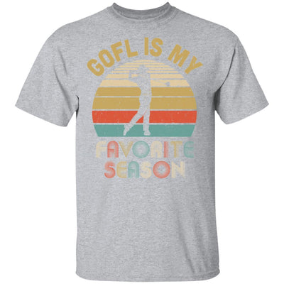 Gofl Is My Favorite Season Vintage-T-Shirt & Hoodie-Classic T-Shirt-Sport Grey