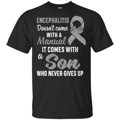 Encephalitis Awareness Son Warrior Gifts-T-Shirt & Hoodie-Classic T-Shirt-Black
