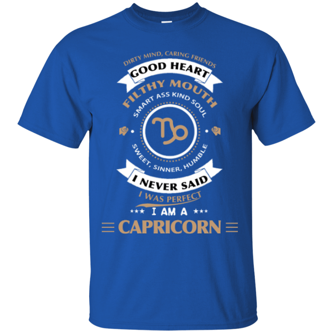 I'm A Capricorn-T-Shirt & Hoodie-Classic T-Shirt-Royal