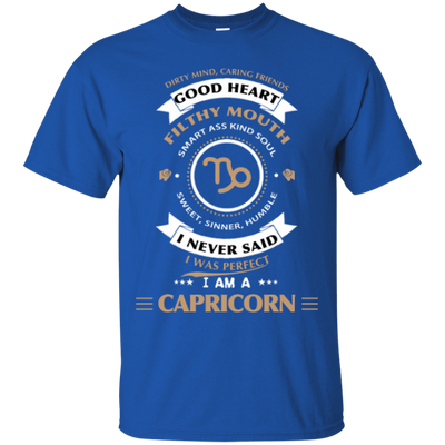 I'm A Capricorn-T-Shirt & Hoodie-Classic T-Shirt-Royal