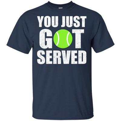 You Just Got Served Gifts For Tennis Lovers-T-Shirt & Hoodie-Classic T-Shirt-Navy