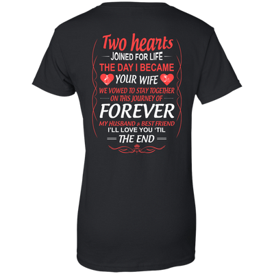 LOVE YOU TILL THE END-T-Shirt & Hoodie-Women's T-Shirt-Black