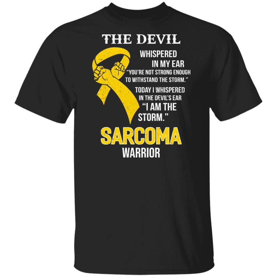 I Am The Storm Support Sarcoma Awareness-T-Shirt & Hoodie-Classic T-Shirt-Black