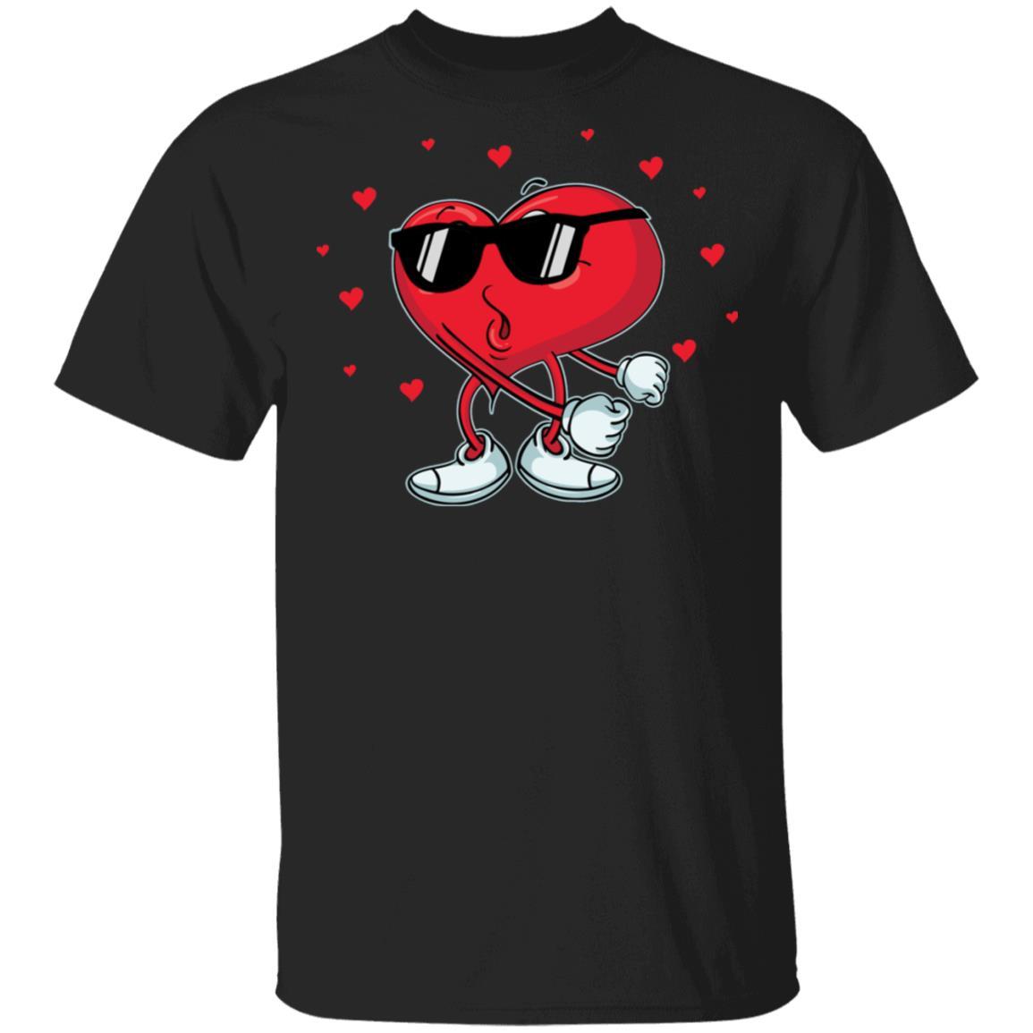 Valentine's Day Heart Doing The Floss Dance
