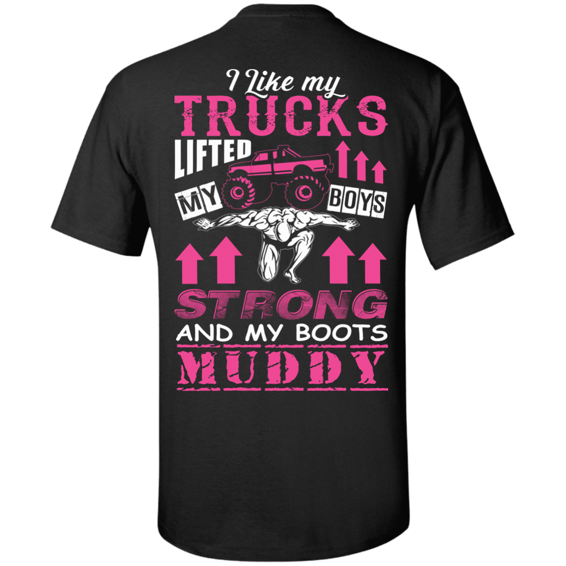 I Like My Trucks-T-Shirt & Hoodie-Classic T-Shirt-Black