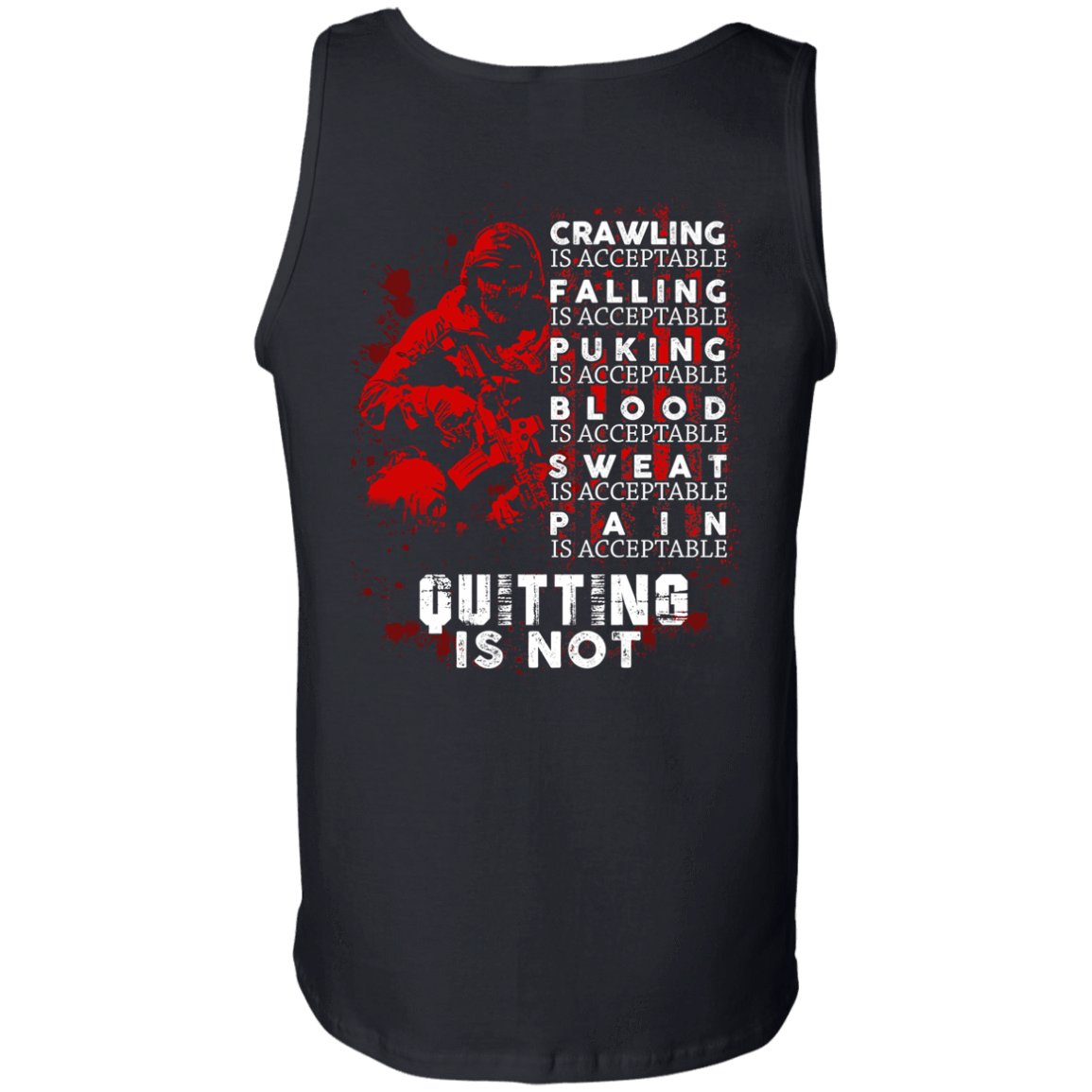 SPARTAN WARRIOR-T-Shirt & Hoodie-Unisex Tank-Black