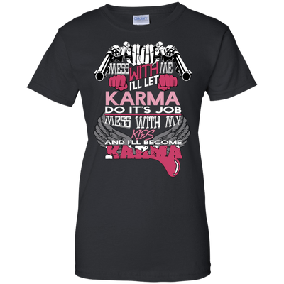 I WILL BECOME KARMA-T-Shirt & Hoodie-Women's T-Shirt-Black