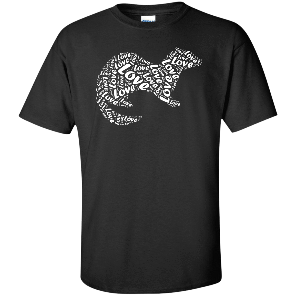 I Love Ferret-T-Shirt & Hoodie-Classic T-Shirt-Black