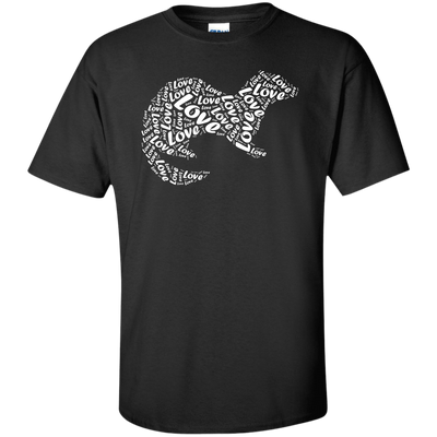 I Love Ferret-T-Shirt & Hoodie-Classic T-Shirt-Black