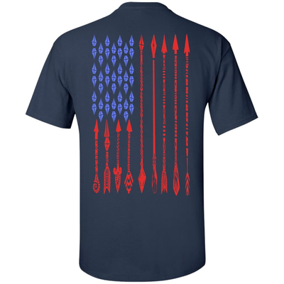 Bow Life American Archer-T-Shirt & Hoodie-Classic T-Shirt-Navy