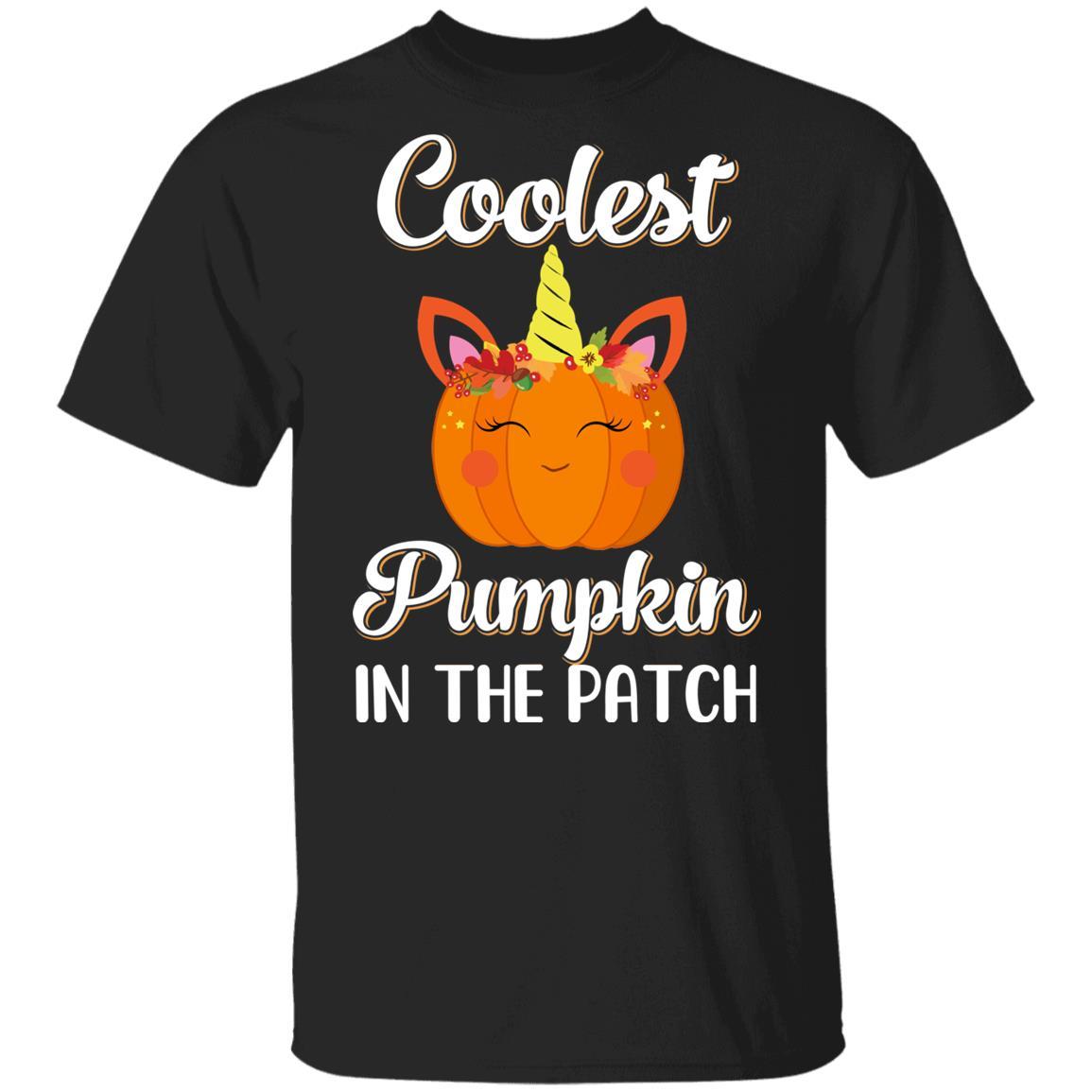 Kids Coolest Pumpkin In The Patch Halloween Costume Boys Youth