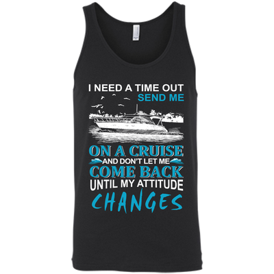 Send Me On A Cruise-T-Shirt & Hoodie-Unisex Tank-Black