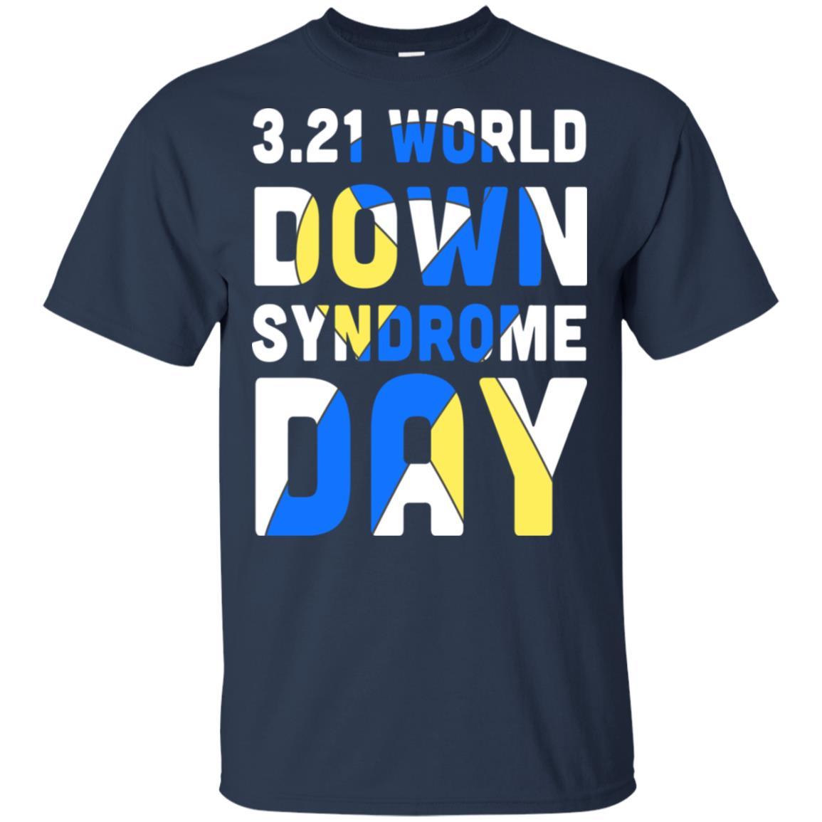 3.21 World Down Syndrome Awareness Gifts-T-Shirt & Hoodie-Classic T-Shirt-Navy