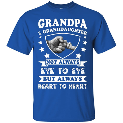 Grandpa And Granddaughter Not Always Eye To Eye-T-Shirt & Hoodie-Classic T-Shirt-Royal