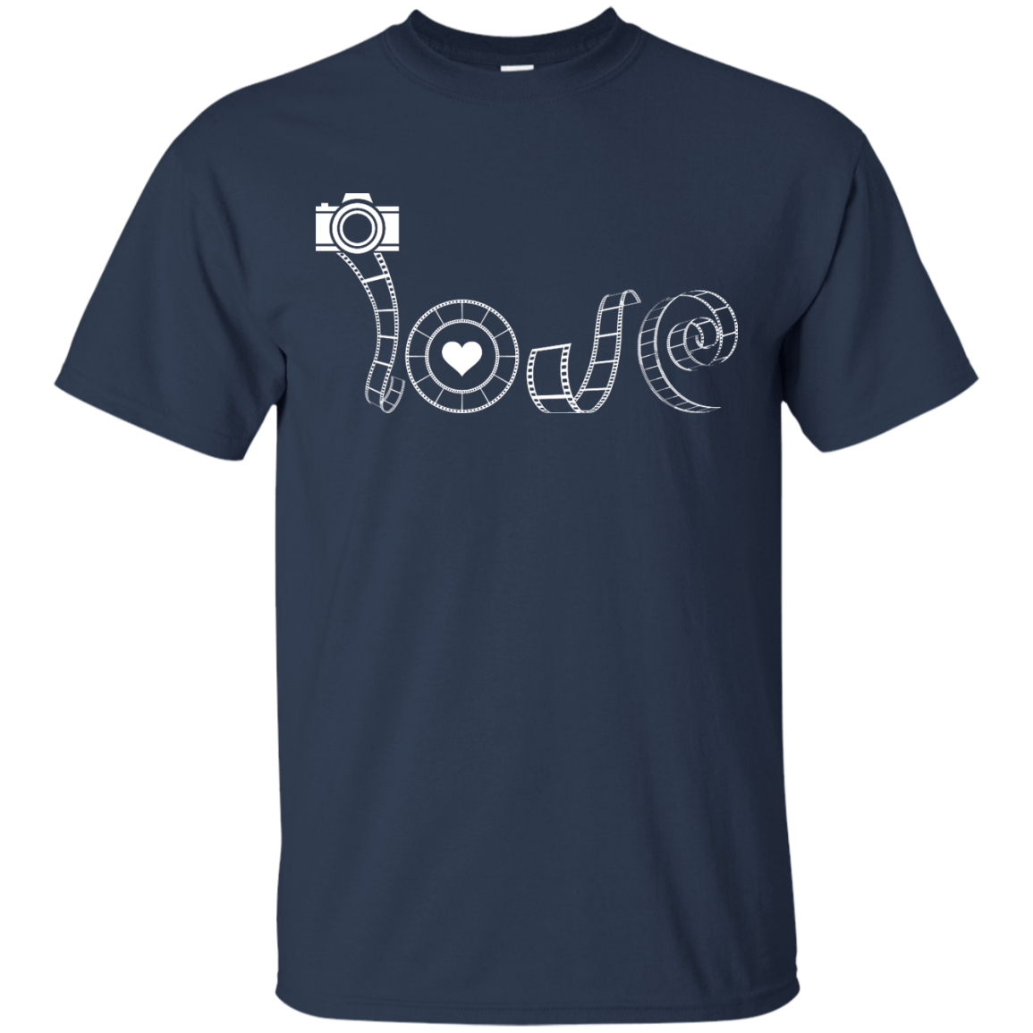 Love Photography-T-Shirt & Hoodie-Classic T-Shirt-Navy