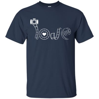 Love Photography-T-Shirt & Hoodie-Classic T-Shirt-Navy